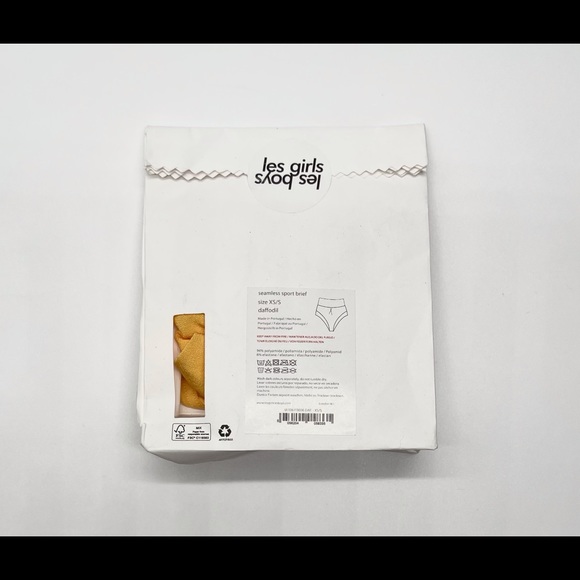 LES GIRLS LES BOYS Seamless Sport Brief (NWT) Retail: $68 - Picture 5 of 5